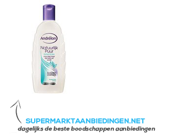 Andrélon Shampoo natuurlijk puur zuiver & zen aanbieding