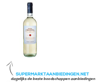 Antinori Santa Cristina Pinot Grigio aanbieding