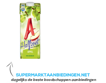 Appelsientje Halfzoet appel aanbieding