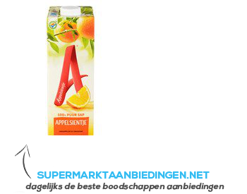 Appelsientje Sinaasappel aanbieding