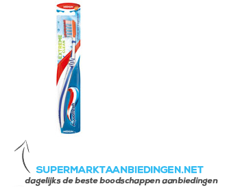 Aquafresh Between teeth & tongue medium aanbieding