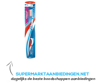 Aquafresh Between teeth soft tandenborstel aanbieding