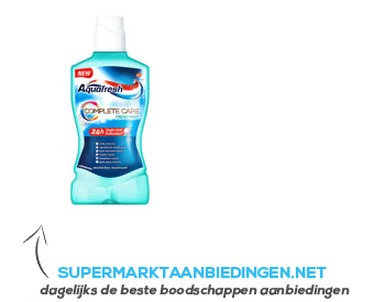 Aquafresh Complete care fresh mint aanbieding