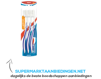 Aquafresh Flex medium aanbieding