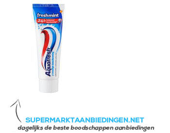 Aquafresh Freshmint aanbieding