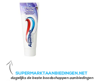 Aquafresh Intense whitening aanbieding