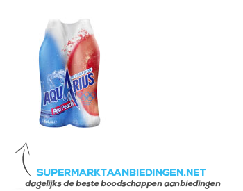 Aquarius Red peach aanbieding