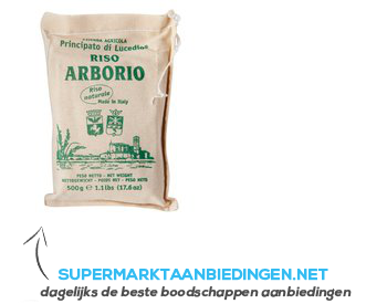 Arborio Risottorijst aanbieding