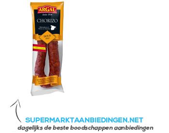 Argal Chorizo doux aanbieding