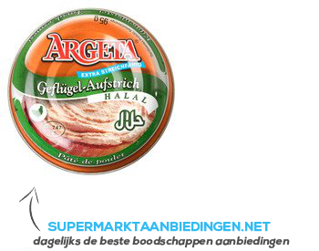 Argeta Geflugel-aufstrich (gevogelte spread) aanbieding