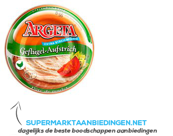 Argeta Hühnerfleisch- aufstrich aanbieding