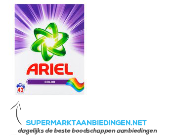 Ariel Colour & style waspoeder aanbieding