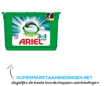 bijgeloof karbonade Duidelijk maken Ariel Wasmiddel 3- in-1 pods febreze aanbieding | Supermarkt Aanbiedingen