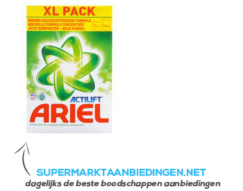 Ariel Wasmiddel poeder regular 50 scoops aanbieding