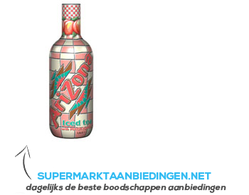 Arizona Iced tea peach aanbieding