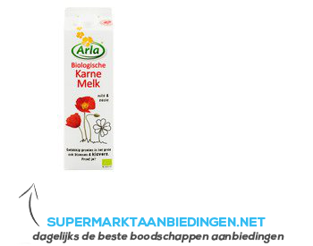 Arla Biologische karnemelk aanbieding