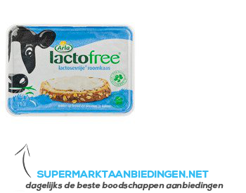 Arla Lactofree roomkaas aanbieding