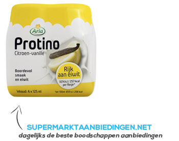 Arla Protino citroen-vanille aanbieding