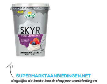 Arla Skyr bosvruchten aanbieding