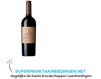 Arrogant Frog Cabernet Sauvignon Merlot biologisch aanbieding