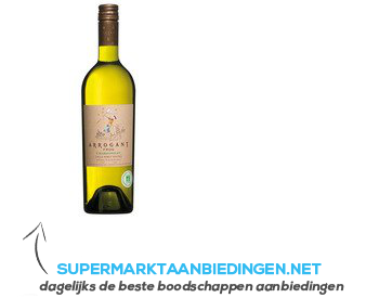 Arrogant Frog Chardonnay organic grapes aanbieding