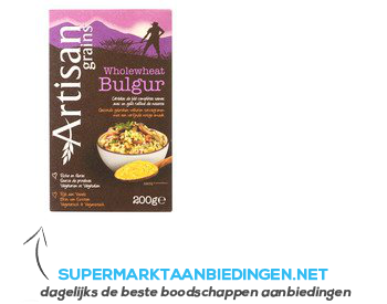 Artisan Bulgur volkoren aanbieding