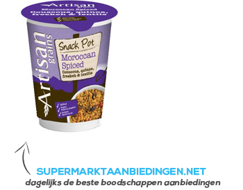 Artisan Snack pot Moroccan spiced aanbieding