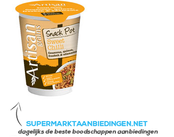 Artisan Snack pot sweet chili aanbieding