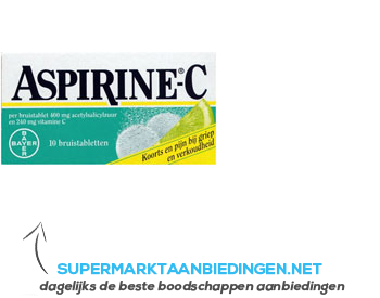 Aspirine C bruistabletten aanbieding