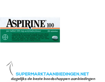 Aspirine Junior 100 mg aanbieding