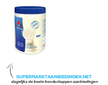 Atkins Advantage shake mix vanille aanbieding