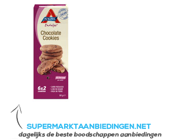 Atkins Chocolate cookies aanbieding