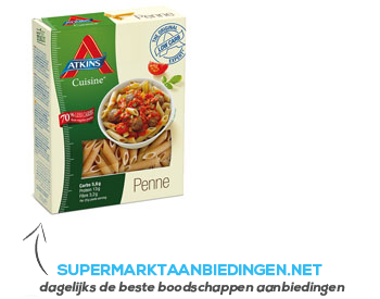 Atkins High protein fibre penne aanbieding