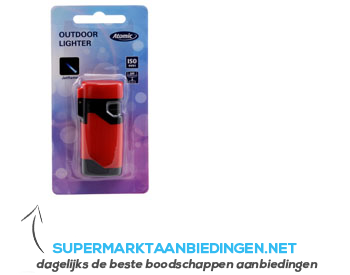 Atomic Jet cobra outdoor lighter aanbieding