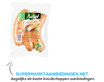 Aubel Bruine cervelas aanbieding