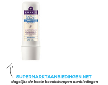 Aussie 3 Minute miracle moisture aanbieding