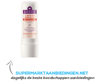 Aussie 3 Minute miracle reconstructor aanbieding