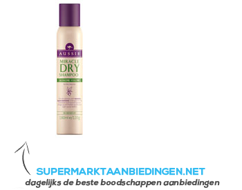 Aussie Miracle droogshampoo aussome volume aanbieding