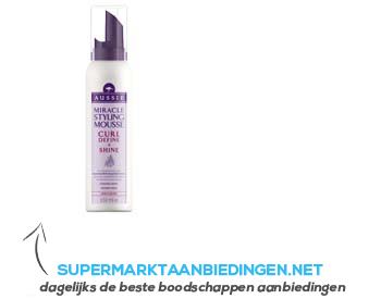 Aussie Mousse curl define & shine aanbieding