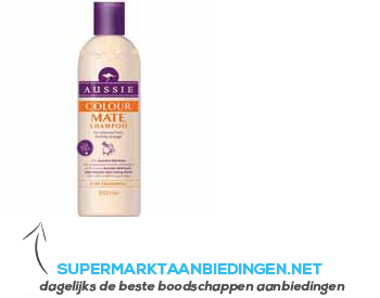 Aussie Shampoo colour mate aanbieding