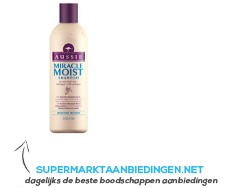 Aussie Shampoo miracle moist aanbieding
