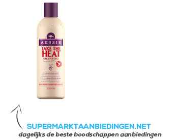 Aussie Shampoo take the heat aanbieding