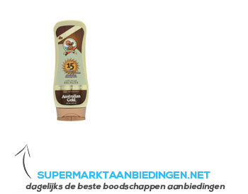 Australian Gold SPF 15 lotion bronzer aanbieding