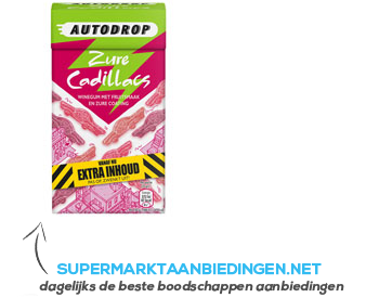 Autodrop Zure cadillacs aanbieding