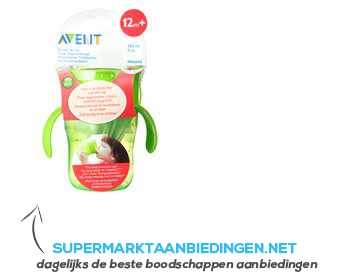 Avent Oefenbeker (260 ml/ assorti) aanbieding