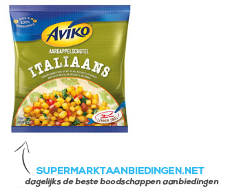 Aviko Italiaanse aardappelschotel aanbieding