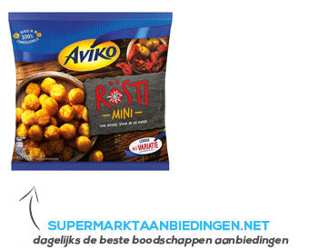 Aviko Rosti mini's aanbieding