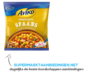 Aviko Spaanse aardappelschotel aanbieding