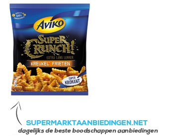 Aviko SuperCrunch kreukel frieten aanbieding