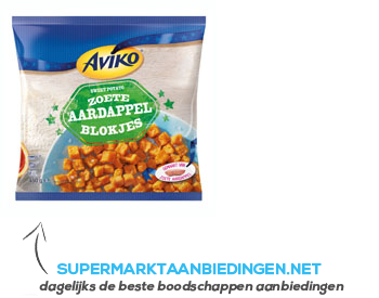 Aviko Zoete aardappel blokjes aanbieding